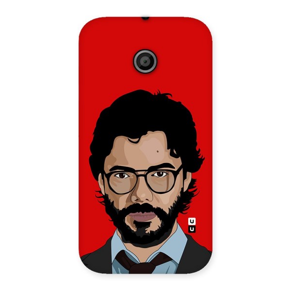 The Professor Illustration Art Back Case for Moto E