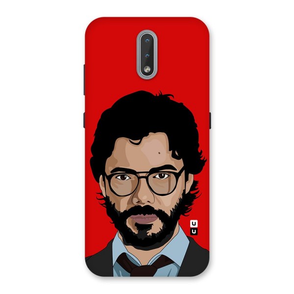 The Professor Illustration Art Back Case for Nokia 2.3