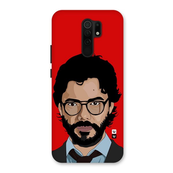 The Professor Illustration Art Back Case for Poco M2