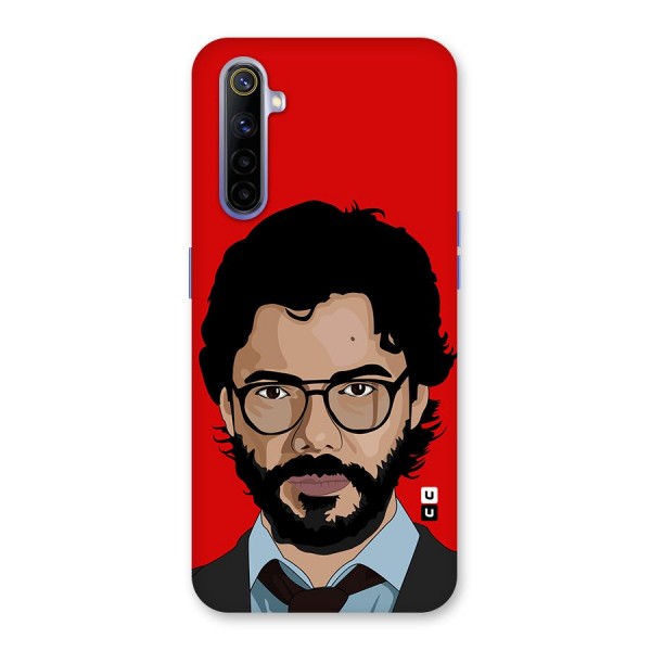 The Professor Illustration Art Back Case for Realme 6