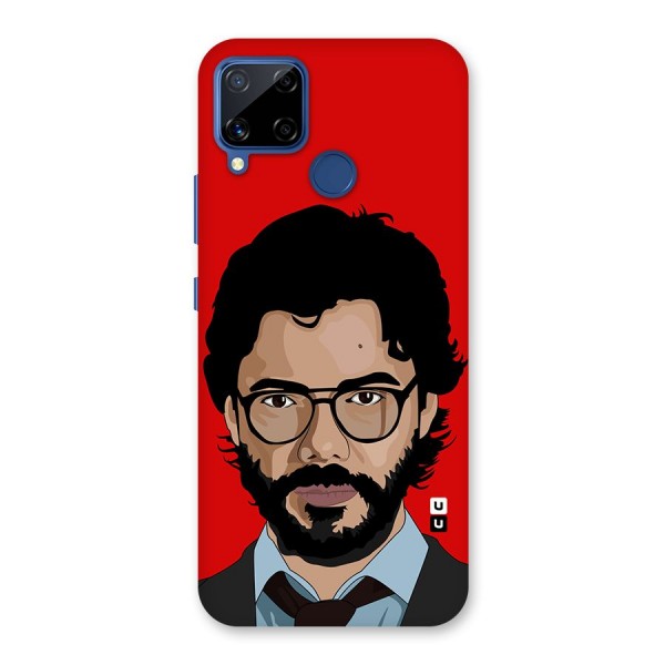 The Professor Illustration Art Back Case for Realme C12