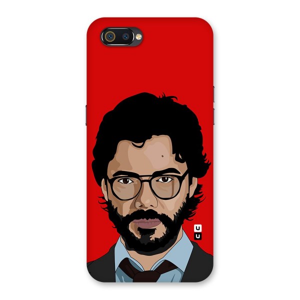 The Professor Illustration Art Back Case for Realme C2