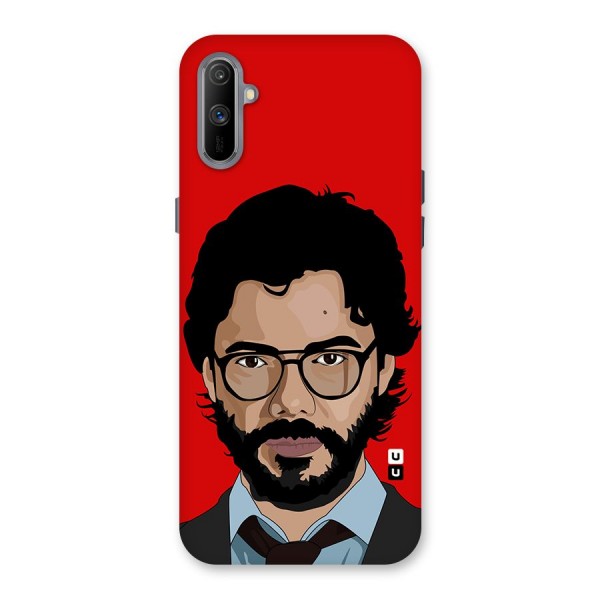 The Professor Illustration Art Back Case for Realme C3