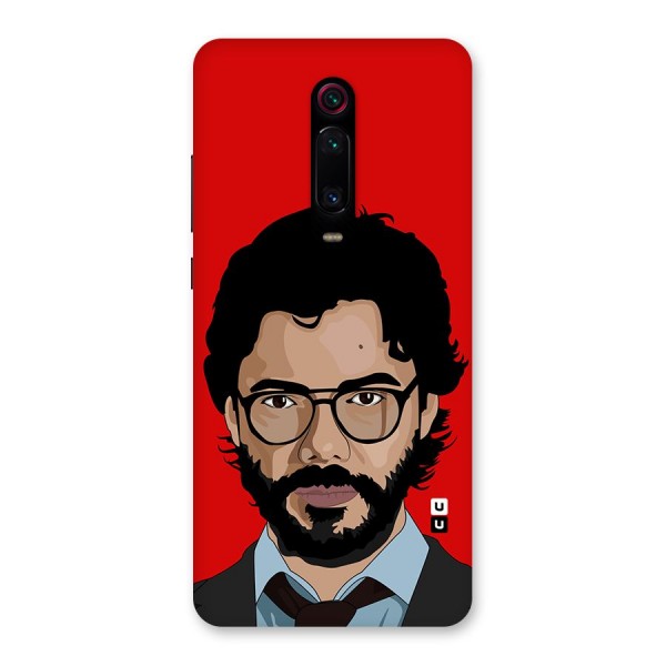 The Professor Illustration Art Back Case for Redmi K20