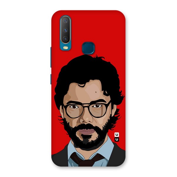 The Professor Illustration Art Back Case for Vivo Y15