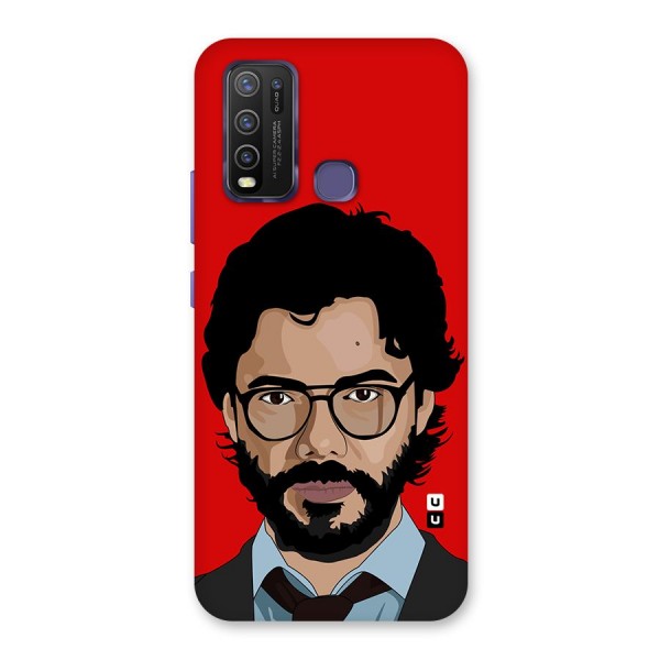 The Professor Illustration Art Back Case for Vivo Y30