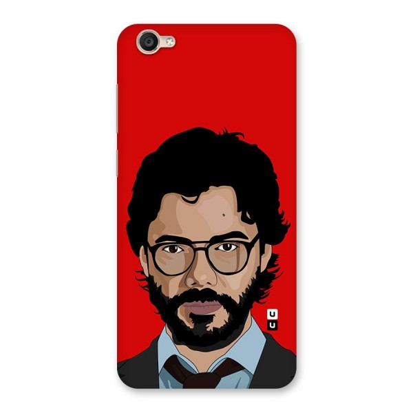 The Professor Illustration Art Back Case for Vivo Y55