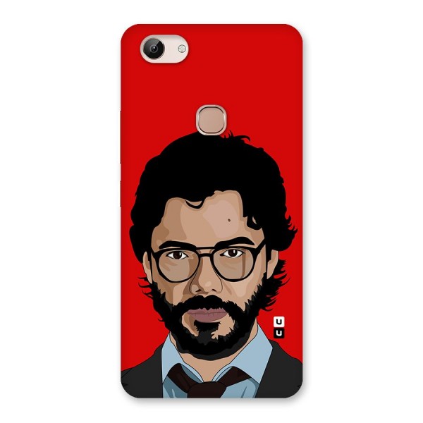 The Professor Illustration Art Back Case for Vivo Y83