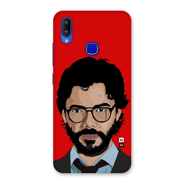 The Professor Illustration Art Back Case for Vivo Y91