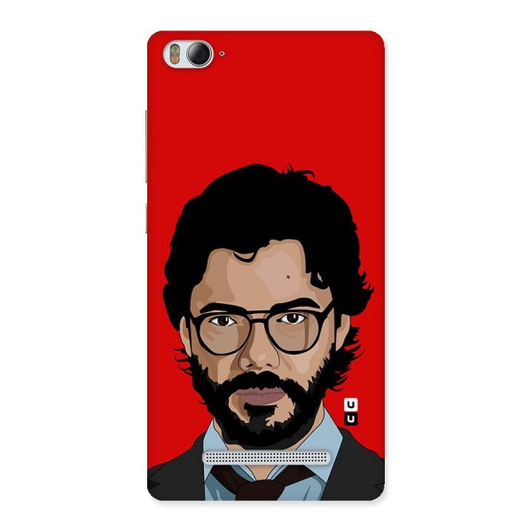 The Professor Illustration Art Back Case for Xiaomi Mi4i