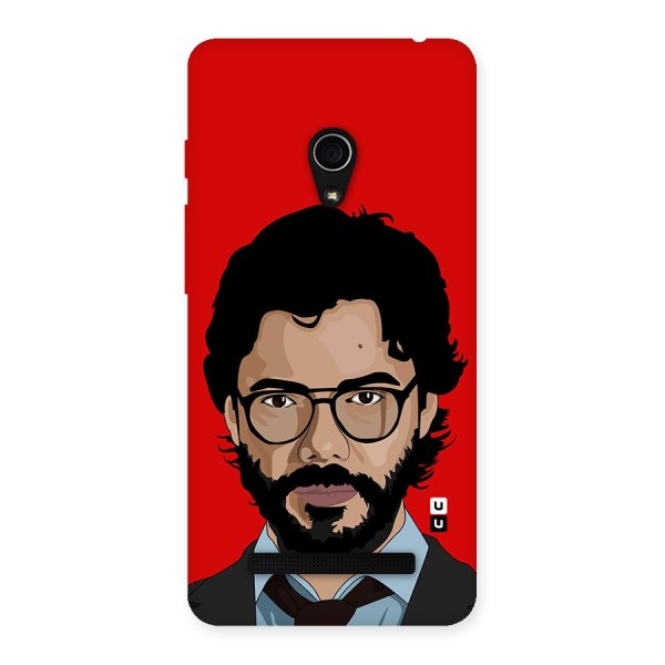 The Professor Illustration Art Back Case for Zenfone 5