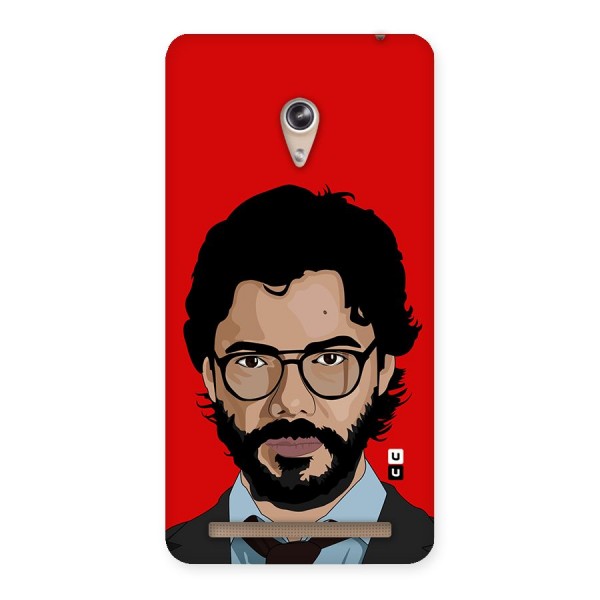 The Professor Illustration Art Back Case for Zenfone 6