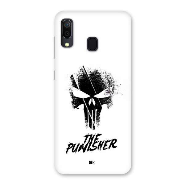 The Punisher Back Case for Galaxy A20