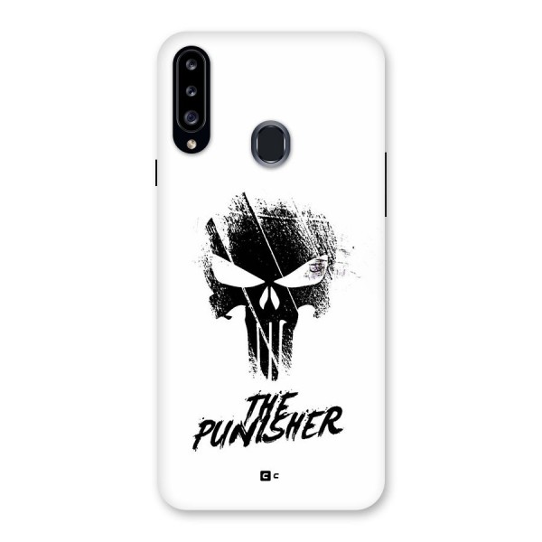 The Punisher Back Case for Galaxy A20s