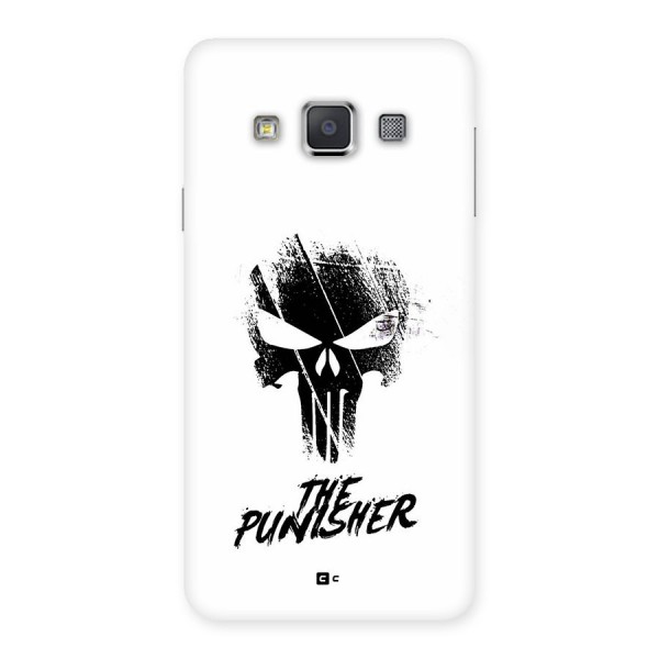 The Punisher Back Case for Galaxy A3