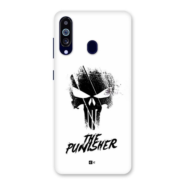 The Punisher Back Case for Galaxy A60