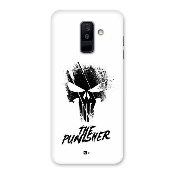 The Punisher Back Case for Galaxy A6 Plus