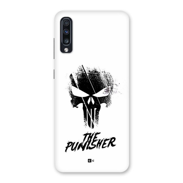 The Punisher Back Case for Galaxy A70s