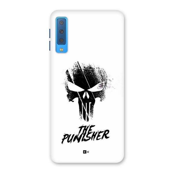 The Punisher Back Case for Galaxy A7 (2018)