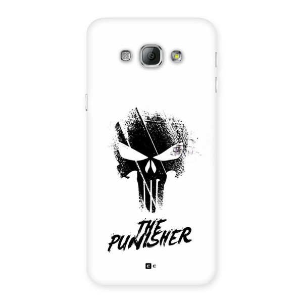 The Punisher Back Case for Galaxy A8