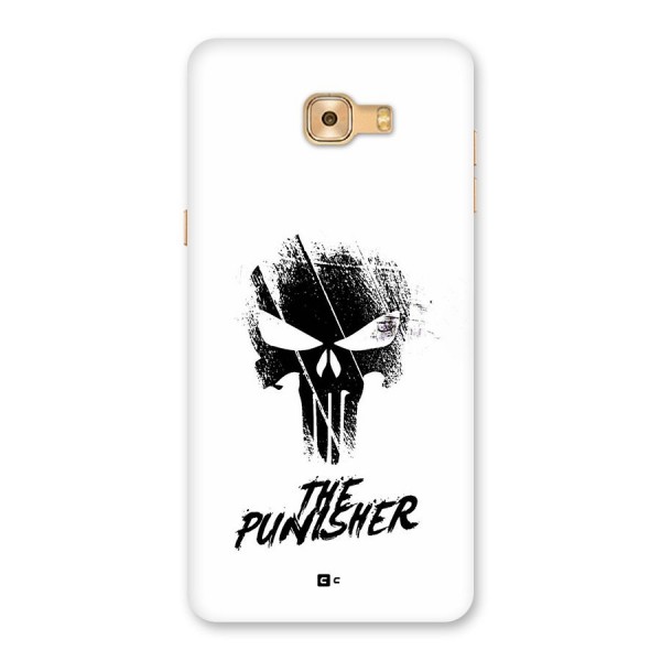 The Punisher Back Case for Galaxy C9 Pro