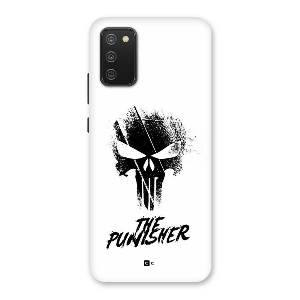 The Punisher Back Case for Galaxy F02s