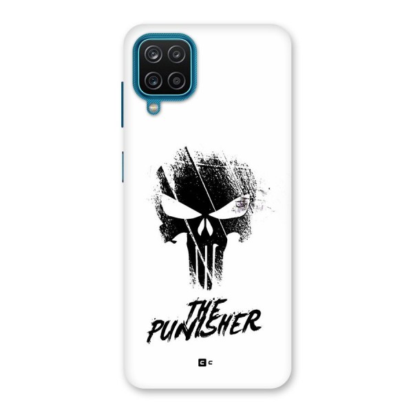 The Punisher Back Case for Galaxy F12