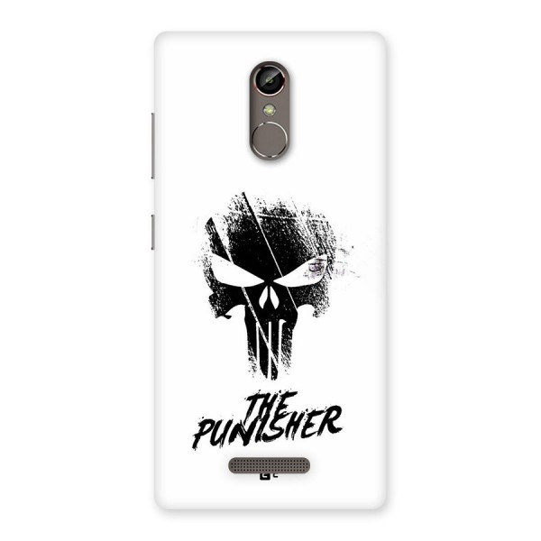 The Punisher Back Case for Gionee S6s