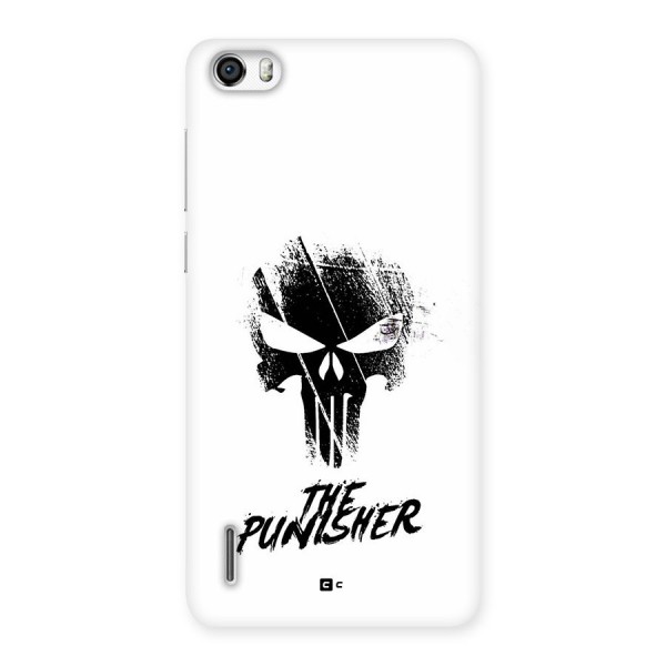 The Punisher Back Case for Honor 6