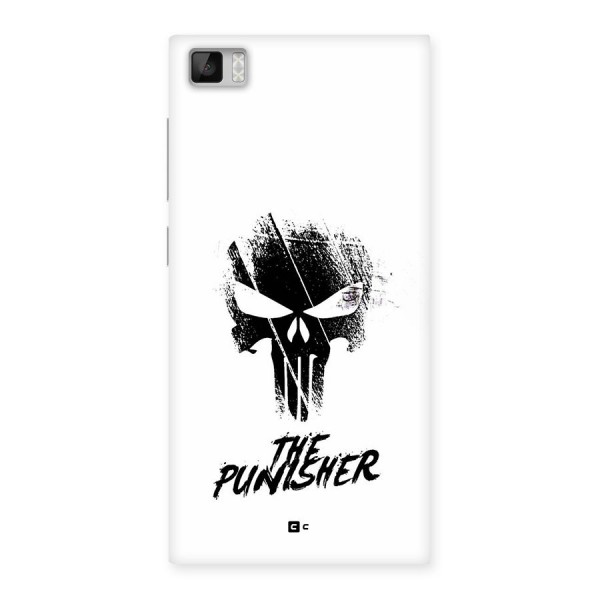 The Punisher Back Case for Mi3