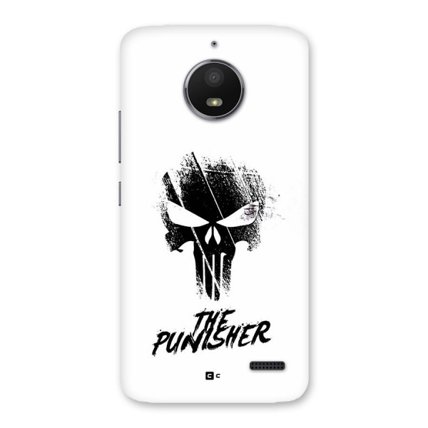 The Punisher Back Case for Moto E4