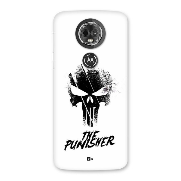 The Punisher Back Case for Moto E5 Plus