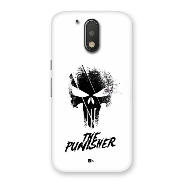 The Punisher Back Case for Moto G4