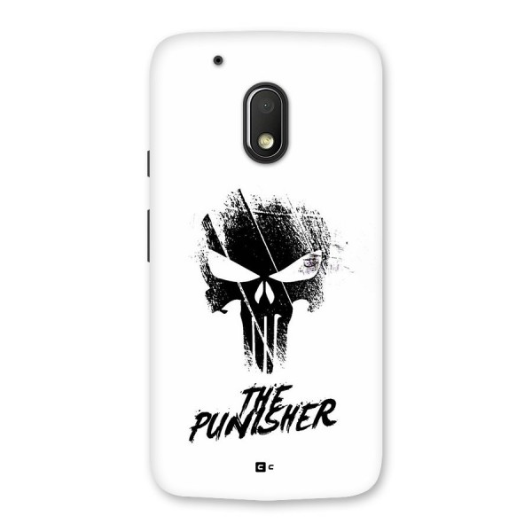 The Punisher Back Case for Moto G4 Play