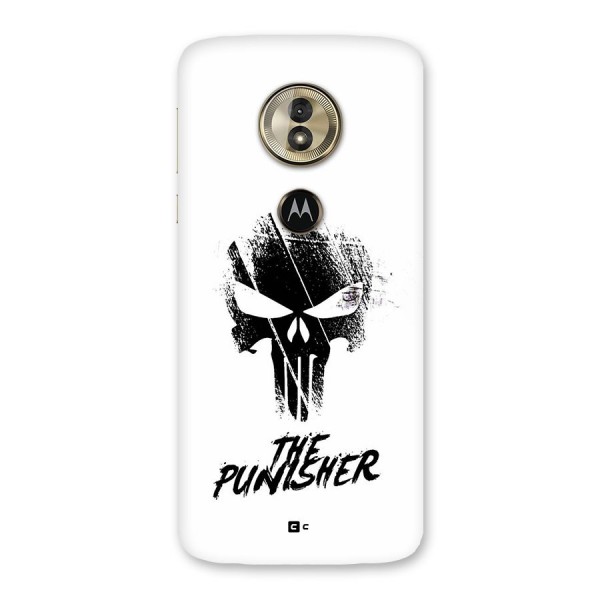 The Punisher Back Case for Moto G6 Play