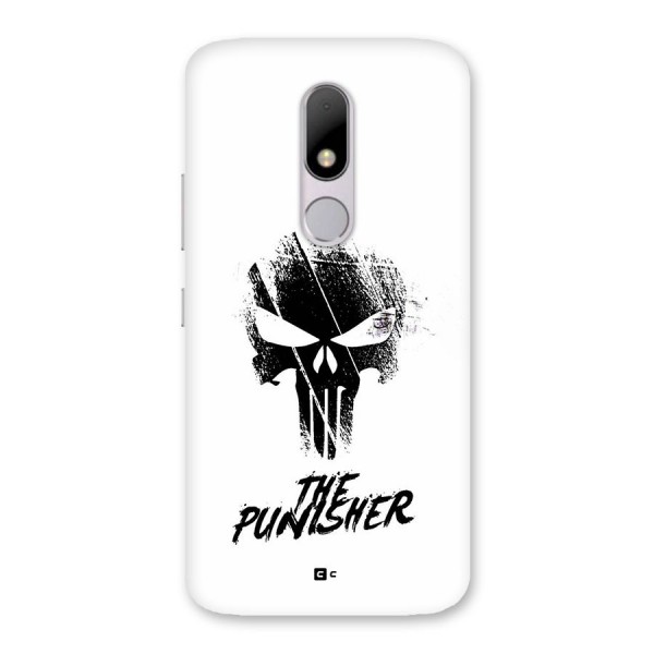 The Punisher Back Case for Moto M