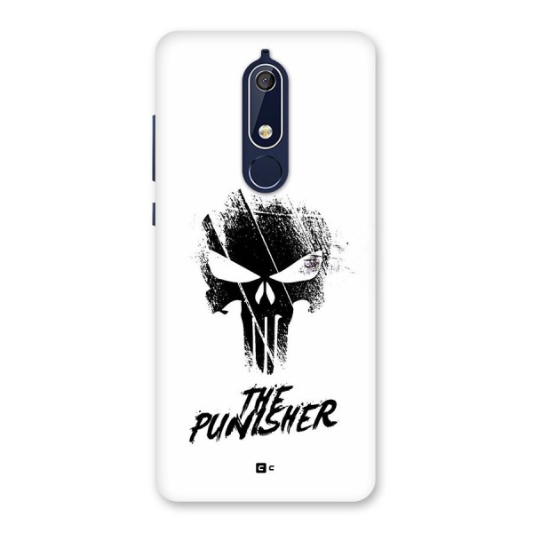 The Punisher Back Case for Nokia 5.1