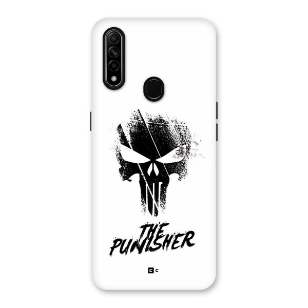 The Punisher Back Case for Oppo A31