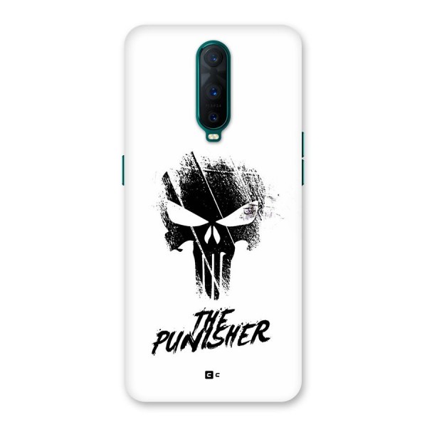 The Punisher Back Case for Oppo R17 Pro