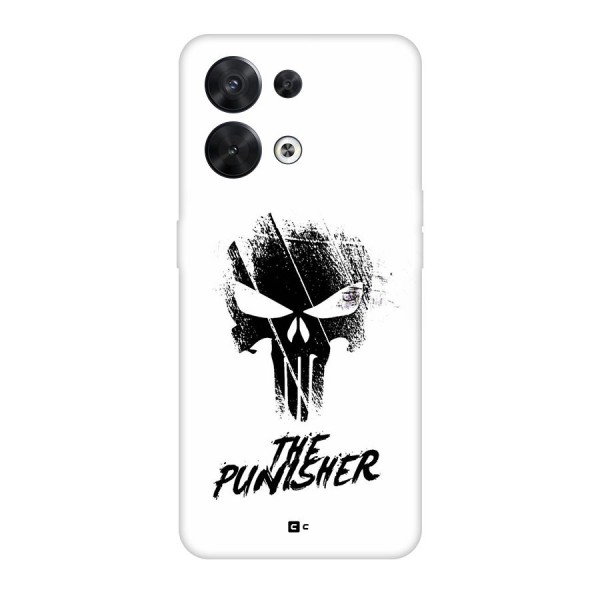 The Punisher Back Case for Oppo Reno8 5G