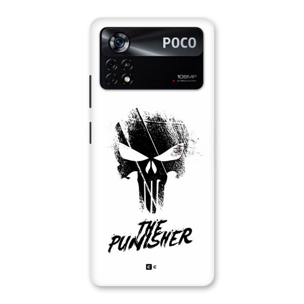 The Punisher Back Case for Poco X4 Pro 5G