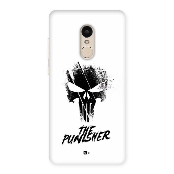 The Punisher Back Case for Redmi Note 4