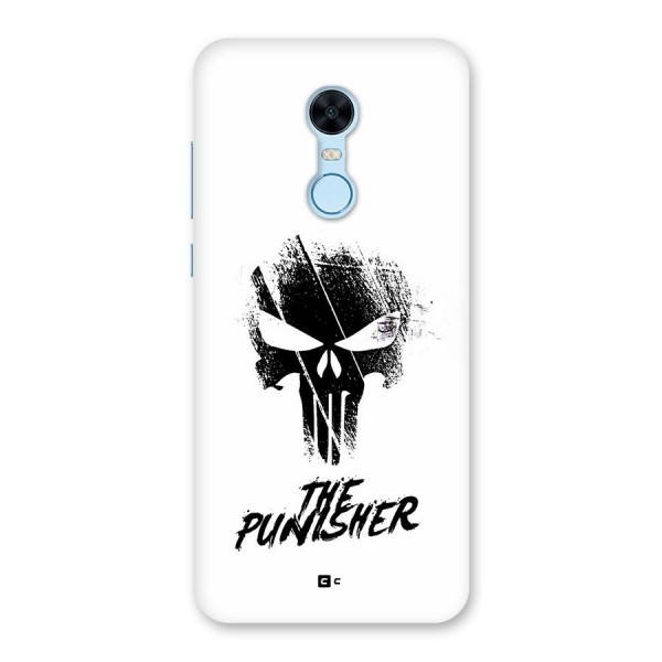 The Punisher Back Case for Redmi Note 5