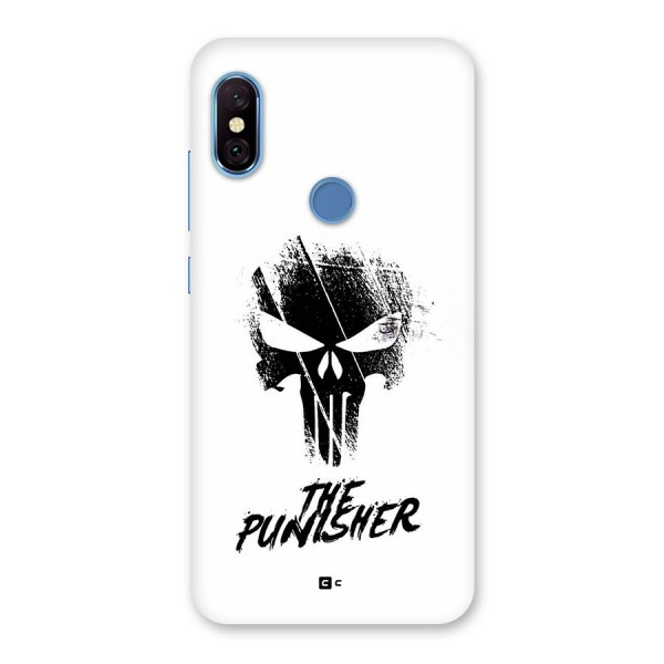 The Punisher Back Case for Redmi Note 6 Pro