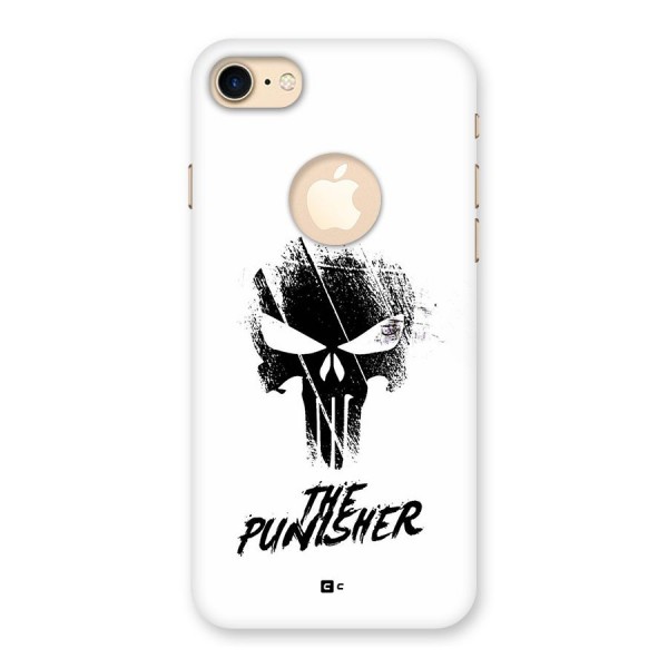 The Punisher Back Case for iPhone 8 Logo Cut