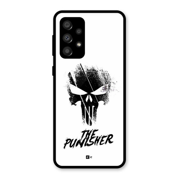 The Punisher Glass Back Case for Galaxy A32