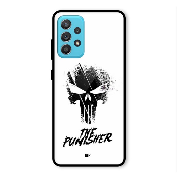 The Punisher Glass Back Case for Galaxy A52