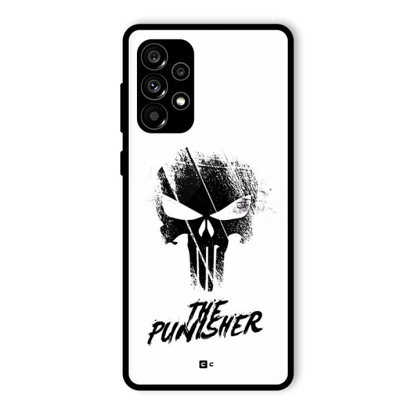 The Punisher Glass Back Case for Galaxy A73 5G