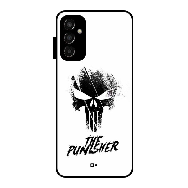 The Punisher Glass Back Case for Galaxy F13