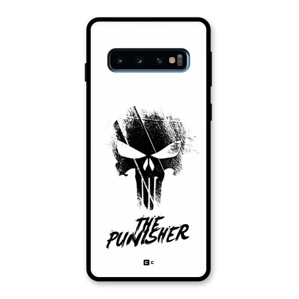 The Punisher Glass Back Case for Galaxy S10